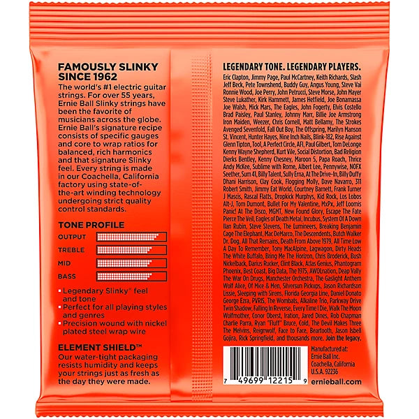 Ernie Ball 2215 Skinny Top/Heavy Bottom String Set