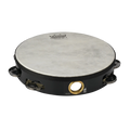 Remo Fiberskyn Tambourine - Quadura Black, 8"