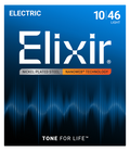 Elixir Electric Guitar Strings, NANOWEB, Light (.010-.046)