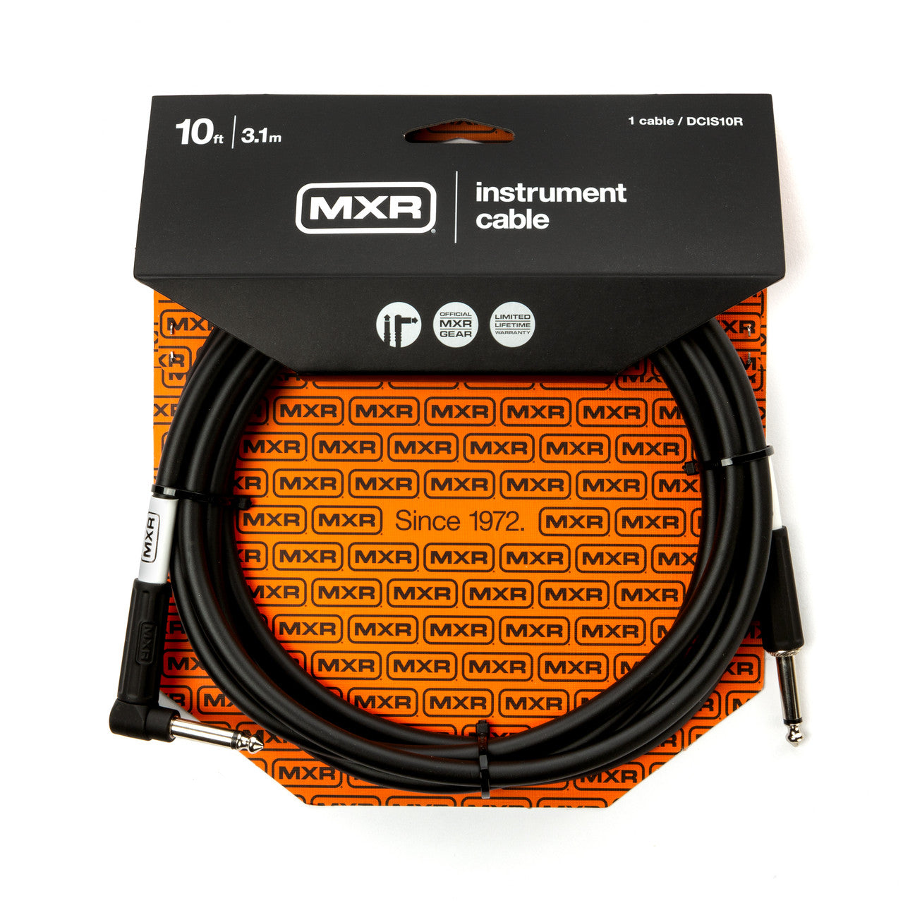 MXR 10 FT STANDARD INSTRUMENT CABLE - RIGHT / STRAIGHT
