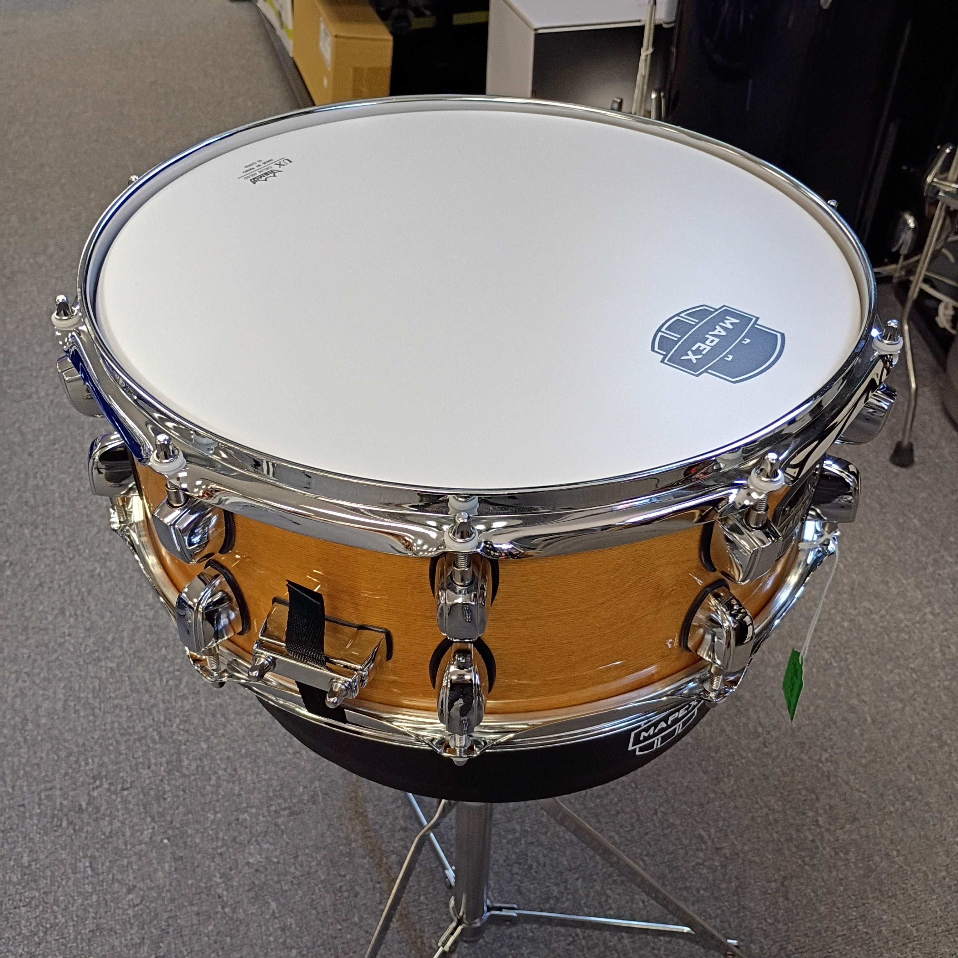 Mapex MPNMP4550CNL MPX 14"X5.5" MAPLE/POPLAR HYBRID SHELL SNARE DRUM Gloss Natural