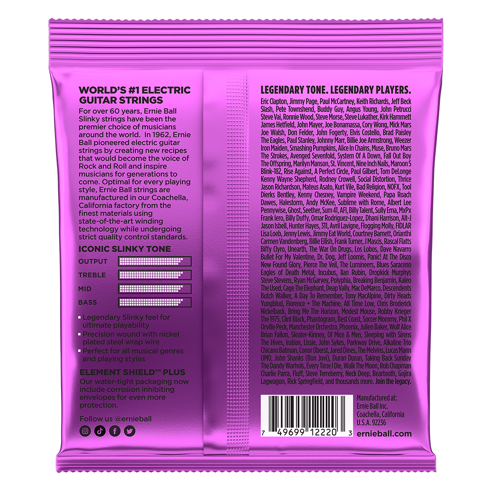 Power Slinky Nickel Wound Electric Guitar Strings 11-48 Gauge