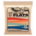 Light Stainless Steel Flatwound Electric Guitar Strings - 11-50 Gauge
