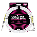 Ernie Ball Classic Instrument Cable Straight/Angle 10ft - White