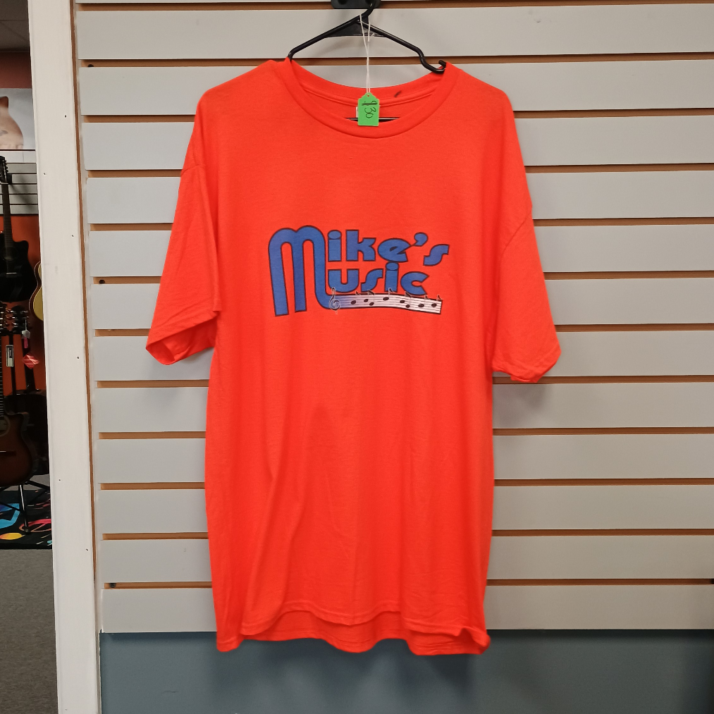 Mike's Music Orange Shirt XL