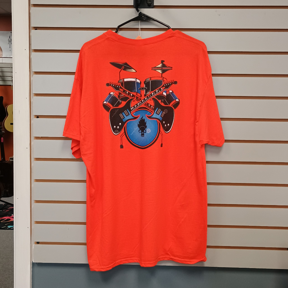 Mike's Music Orange Shirt XL