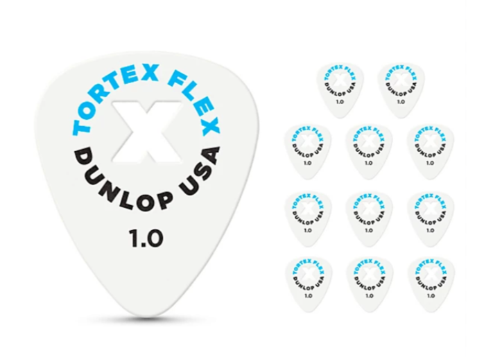 Dunlop Tortex Flex X Pick 1.0 mm 12 Pack