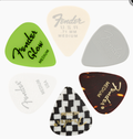 Fender Material Medley Picks, 351 Shape, Medium - 6 Pack