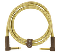 Fender Deluxe Series Tweed Instrument Cable 3"