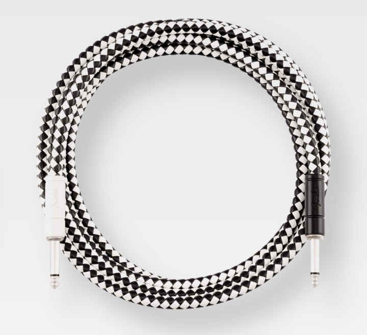 Fender Pro 10' Checkboard Instrument Cable