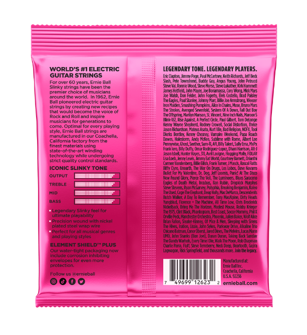 Super Slinky Nickel Wound 7-String Electric Guitar Strings 9-52 Gauge
