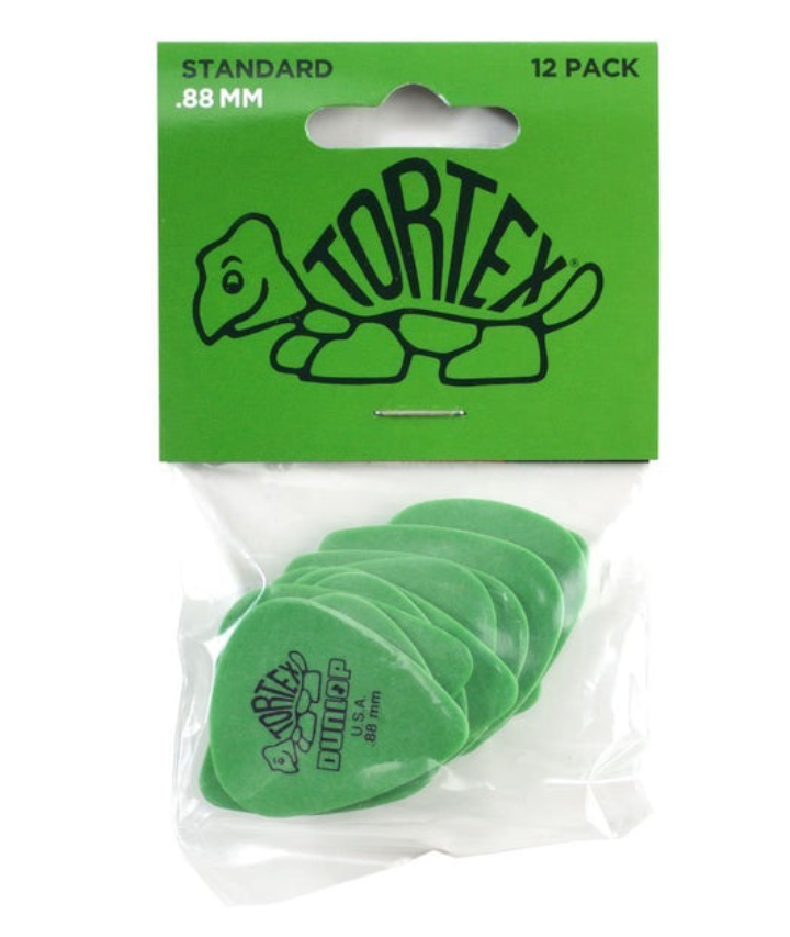 TORTEX STANDARD PICK .88MM-12 pack