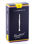 Vandoren CR10 Traditional Bb Clarinet Reeds - Box of 10, Strength 3