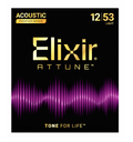 Elixir ATTUNE Phosphor Bronze Acoustic Guitar Strings