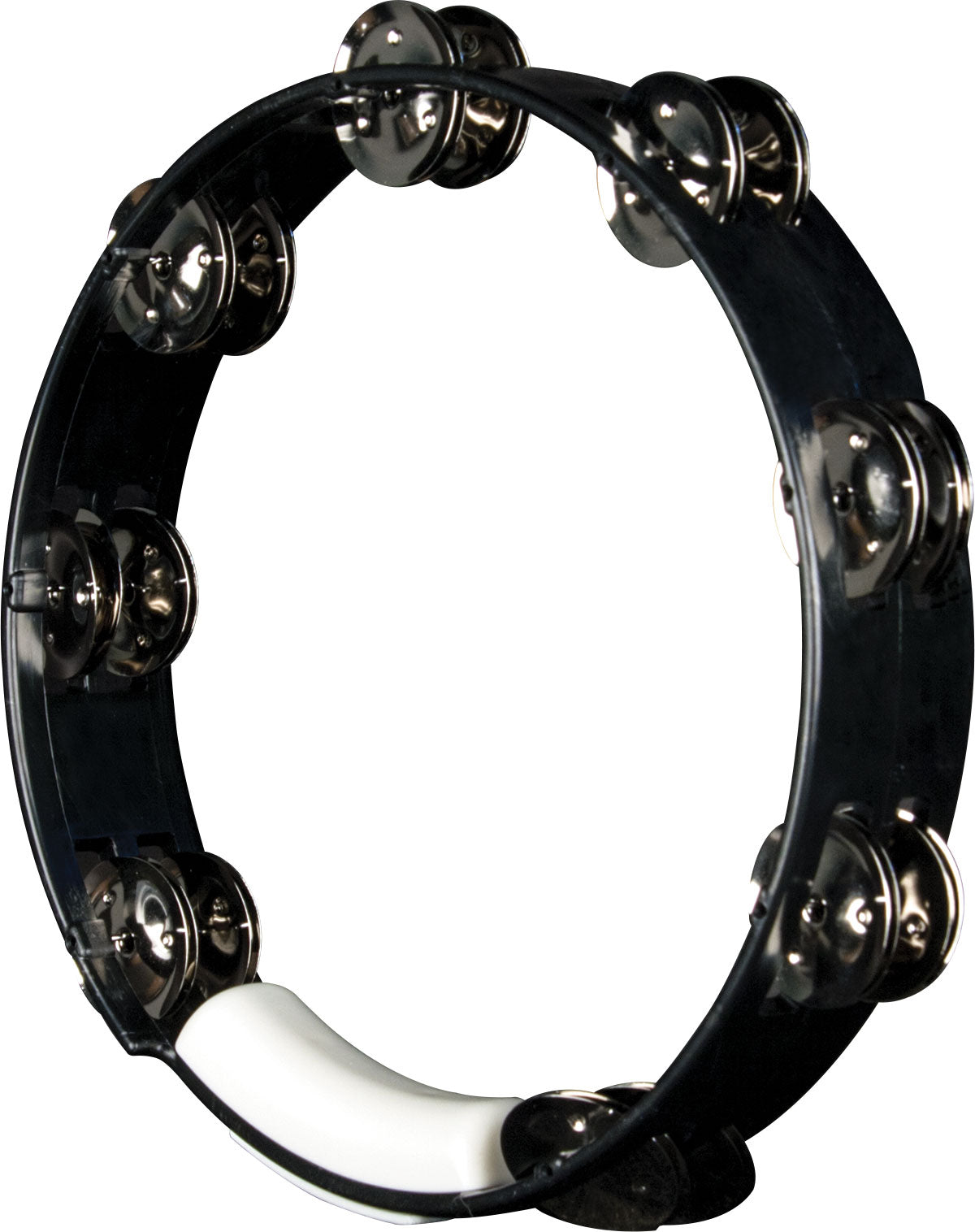 Rhythm Tech True Colors Tambourine 10″-Black