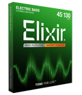 Elixir Nanoweb 5-String Bass Set, Nickel, Light 45-130