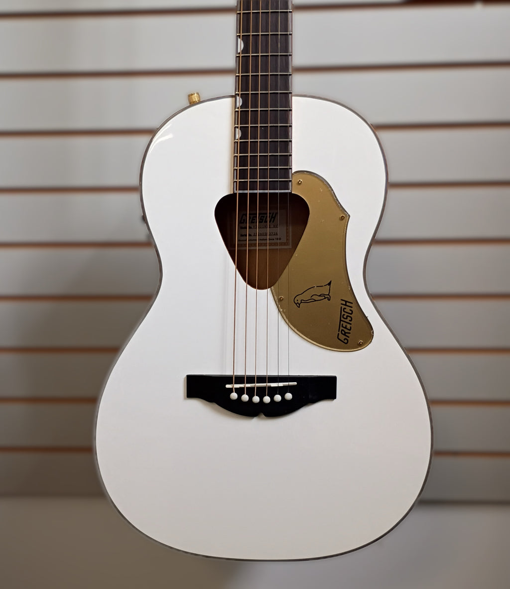Gretsch G5021WPE Rancher Penguin Parlor Acoustic-Electric Guitar White