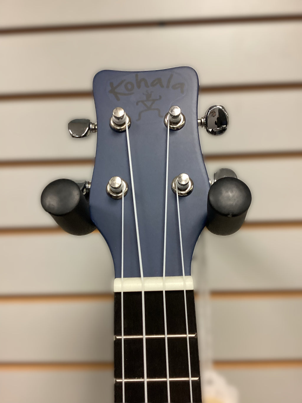 Kohala KT-SBL Tiki Series Ocean Blue Soprano Ukulele