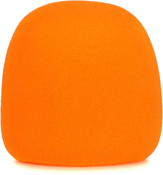 On-Stage ASWS58-O Orange Foam Windscreen for Handheld Microphones
